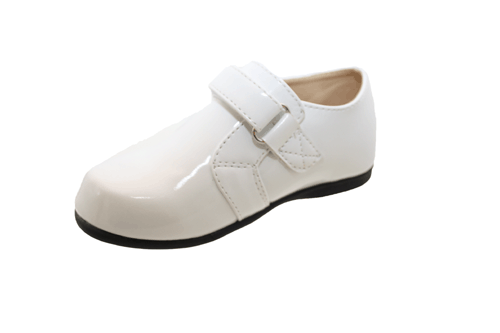 Infant Boys Wedding Christening Communion Patent Page Boy Shoes Size 4 